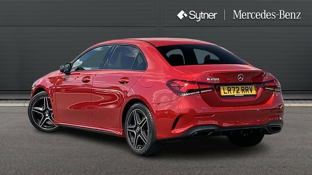 Mercedes-Benz A Class A200 Amg Line Executive Edition LR72RRV Red #2