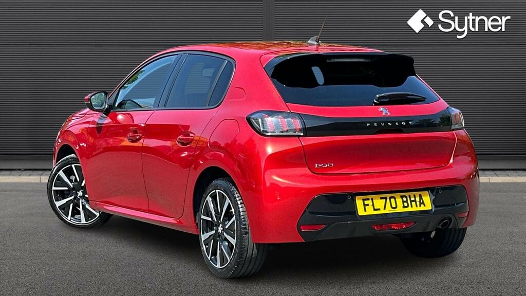 Peugeot 208 1.2 Puretech 100 Allure Premium Eat8 FL70BHA Red #2