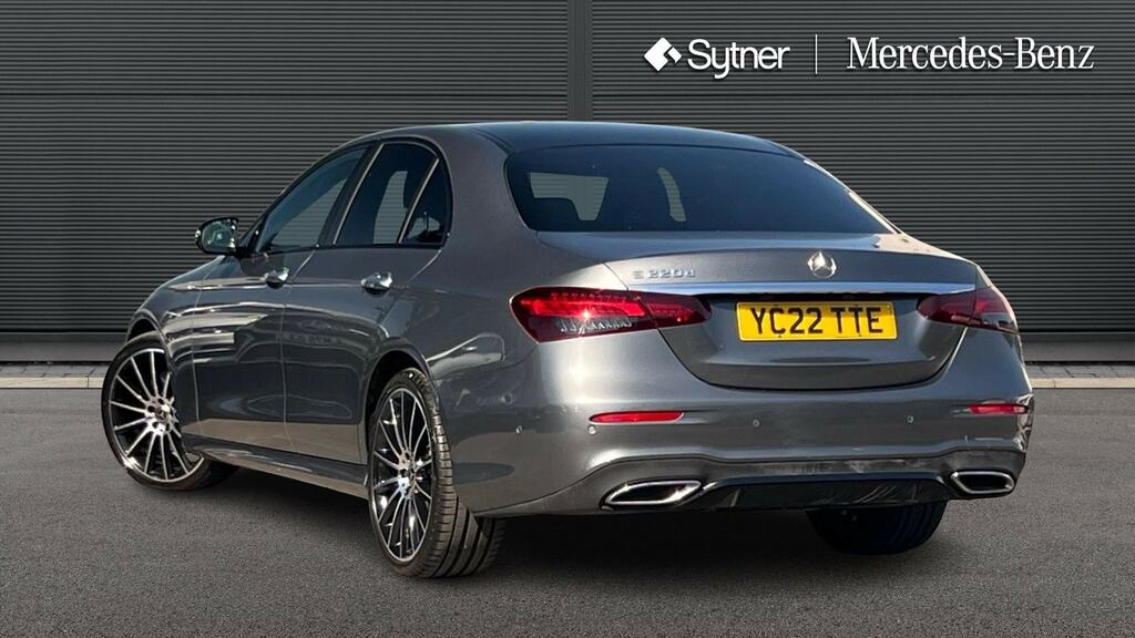 Mercedes-Benz E Class E220d 200 Amg Line Night Ed Prem 9G-tronic Grey #2