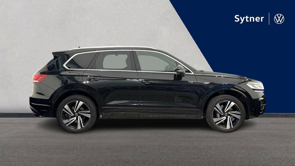 Volkswagen Touareg 3.0 V6 Tdi 4Motion R-line Tech Tip MK23UJB Black #4