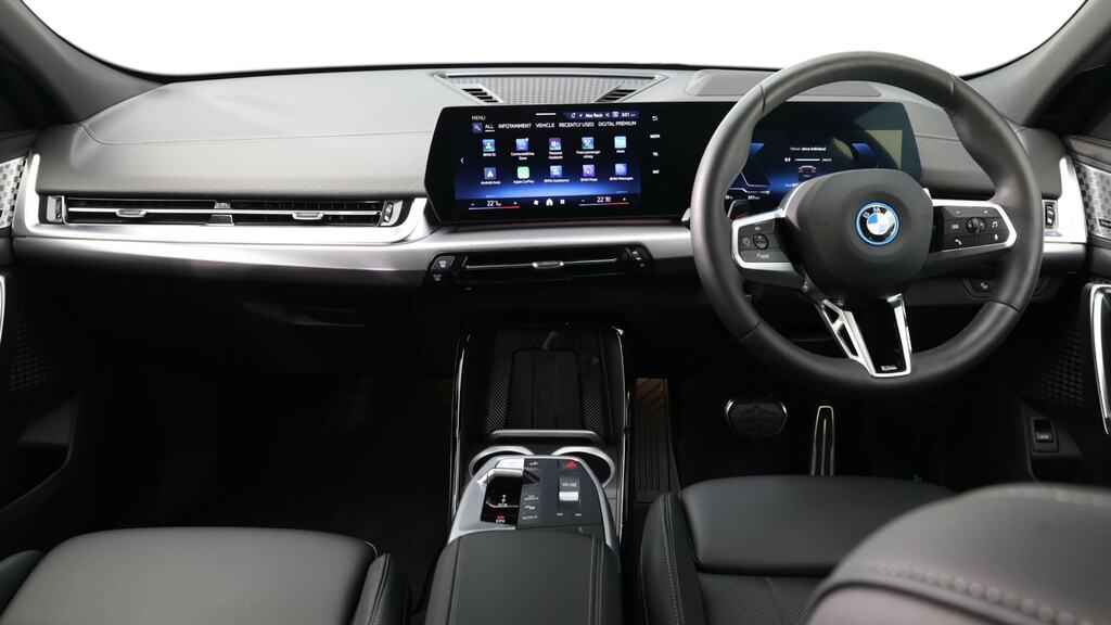 BMW iX2 150Kw Edrive20 M Sport 65Kwh Tech YE75GWF Black #4
