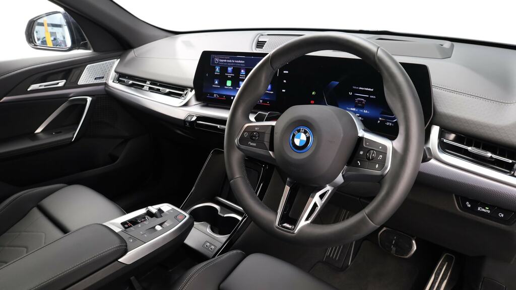 BMW iX2 150Kw Edrive20 M Sport 65Kwh Tech YE75GWF Black #6