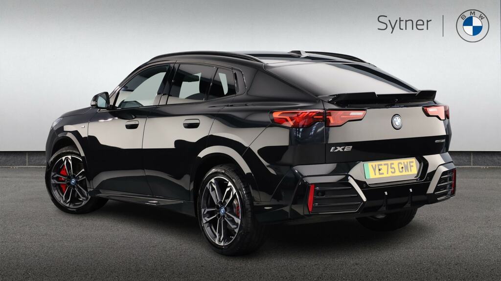 BMW iX2 150Kw Edrive20 M Sport 65Kwh Tech YE75GWF Black #2
