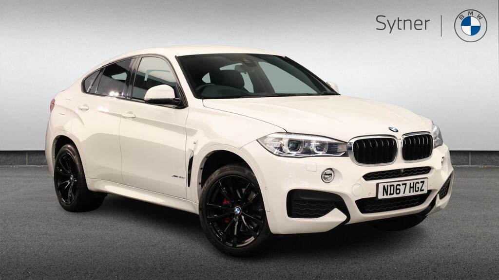 BMW X6 Xdrive30d M Sport Step White