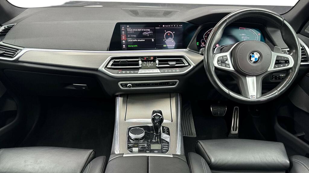 BMW X5 Xdrive30d M Sport 7 Seat Techplus Pk YC69XEZ Grey #4