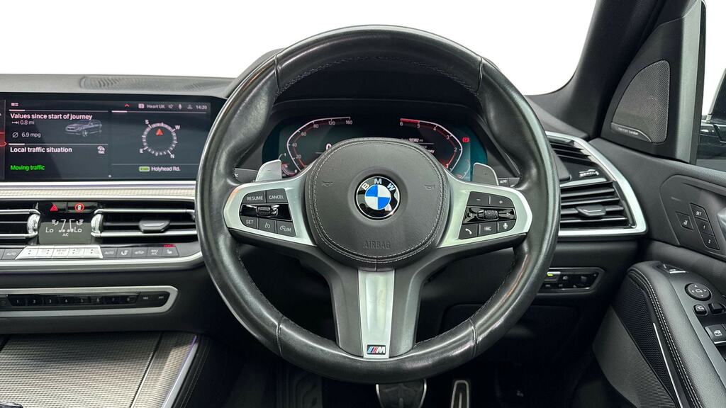 BMW X5 Xdrive30d M Sport 7 Seat Techplus Pk YC69XEZ Grey #5