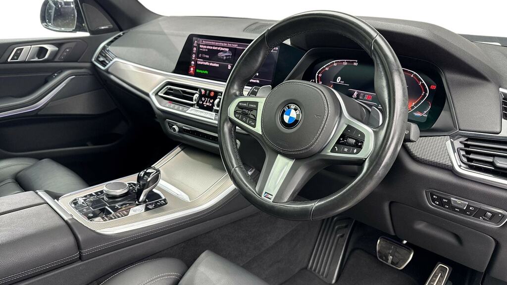 BMW X5 Xdrive30d M Sport 7 Seat Techplus Pk YC69XEZ Grey #6
