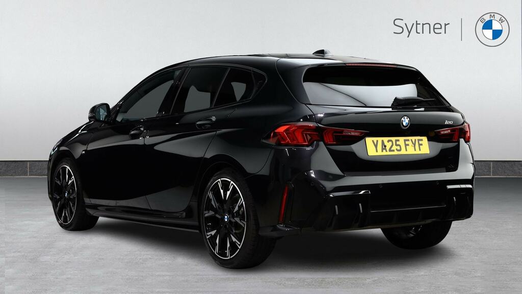 BMW 1 Series 120 M Sport Step YA25FYF Black #2