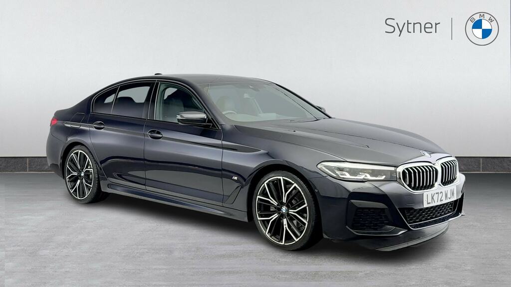 BMW 5 Series 520D Mht M Sport Step Black