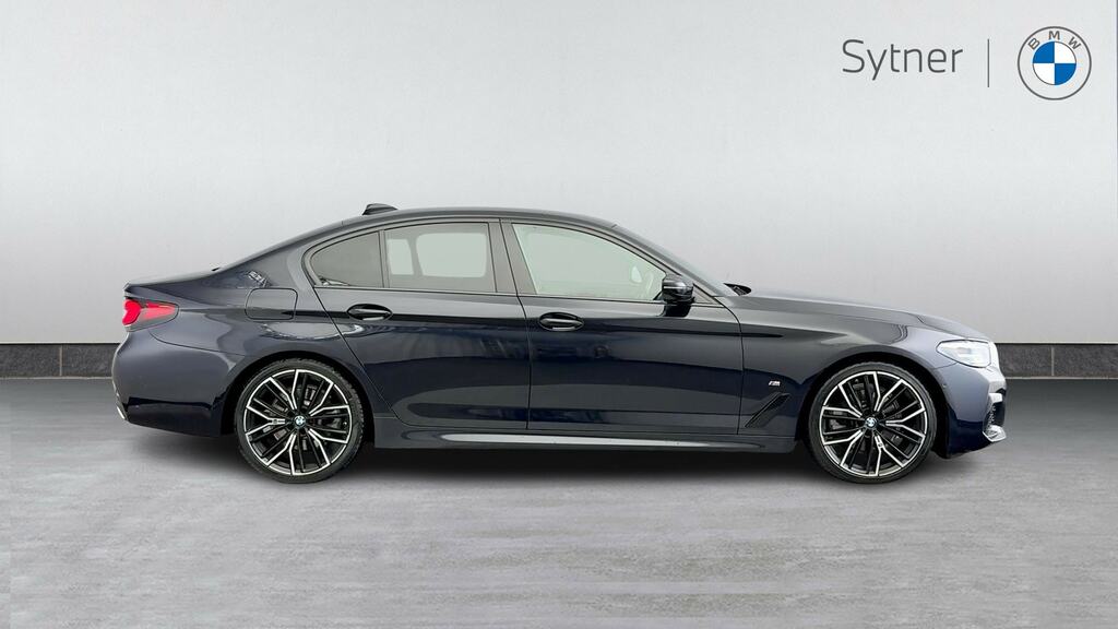 BMW 5 Series 520D Mht M Sport Step LK72WJM Black #3
