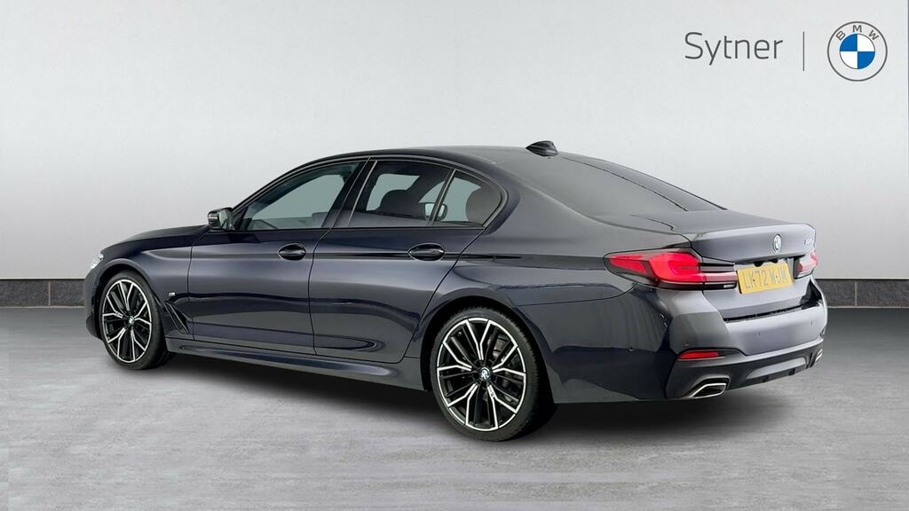 BMW 5 Series 520D Mht M Sport Step LK72WJM Black #2