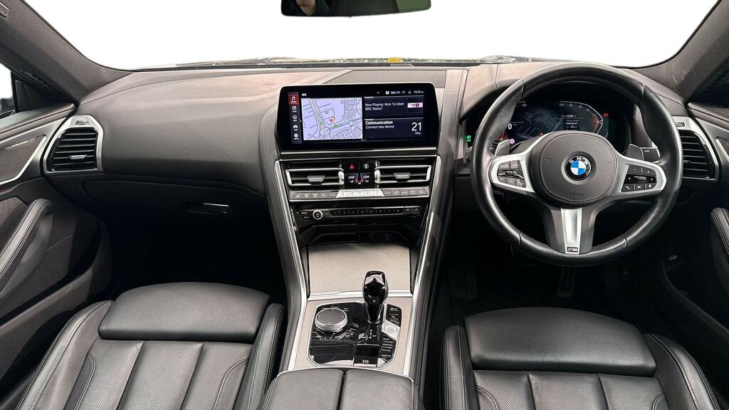 BMW 8 Series Gran Coupe 840I M Sport Black #4