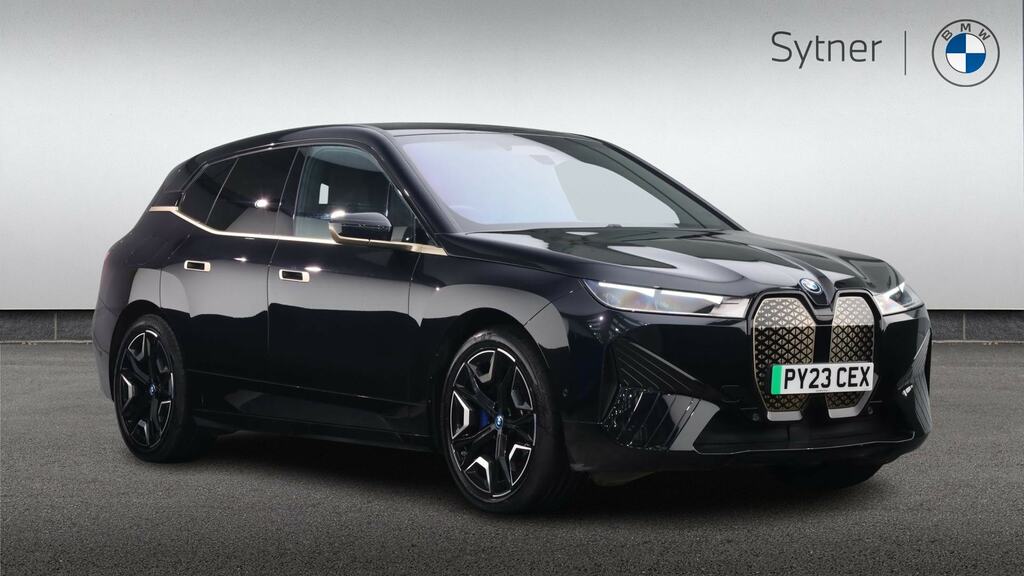 BMW iX 240Kw Xdrive40 M Sport 76.6Kwh Black