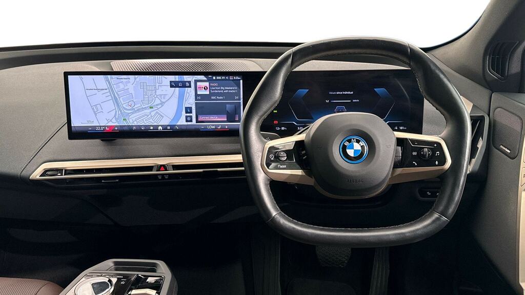 BMW iX 240Kw Xdrive40 M Sport 76.6Kwh PY23CEX Black #5