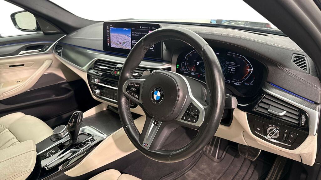 BMW 5 Series 530D Xdrive Mht M Sport Techpro Pack Black #6