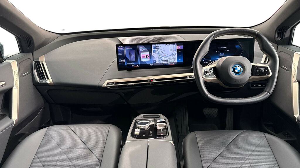 BMW iX 240Kw Xdrive40 Sport 76.6Kwh Skylounge MT22UPL Blue #4