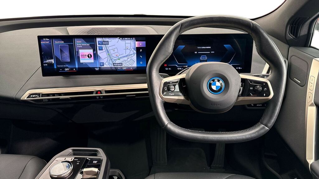 BMW iX 240Kw Xdrive40 Sport 76.6Kwh Skylounge MT22UPL Blue #5