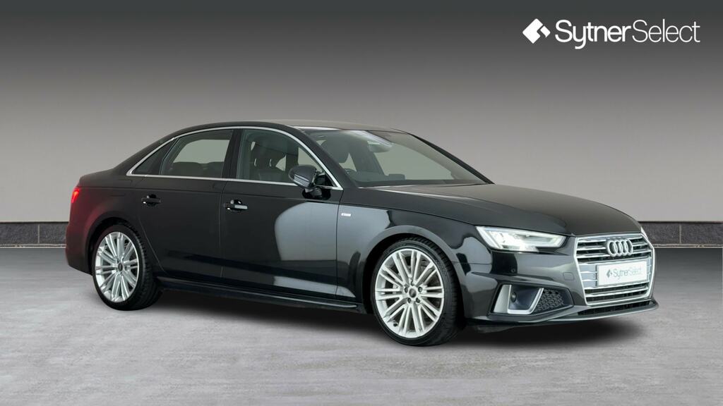 Audi A4 40 Tdi S Line S Tronic Black