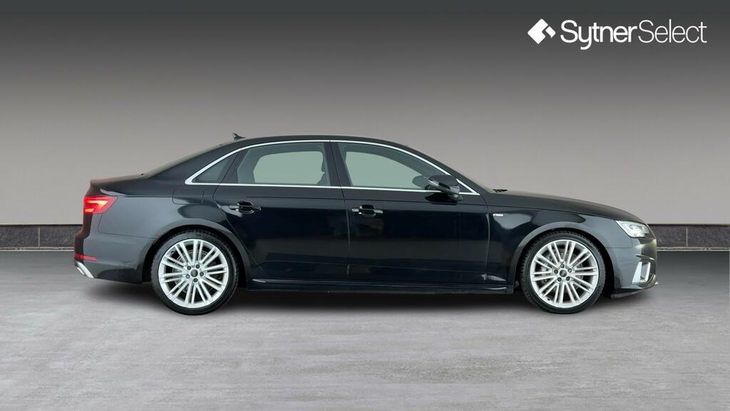 Audi A4 40 Tdi S Line S Tronic LX69RCO Black #3