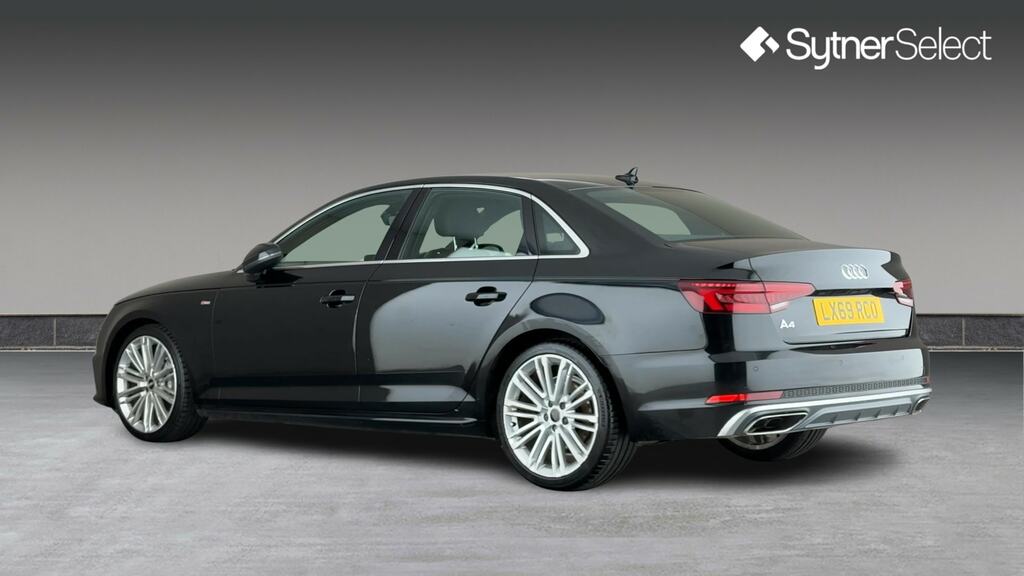 Audi A4 40 Tdi S Line S Tronic LX69RCO Black #2