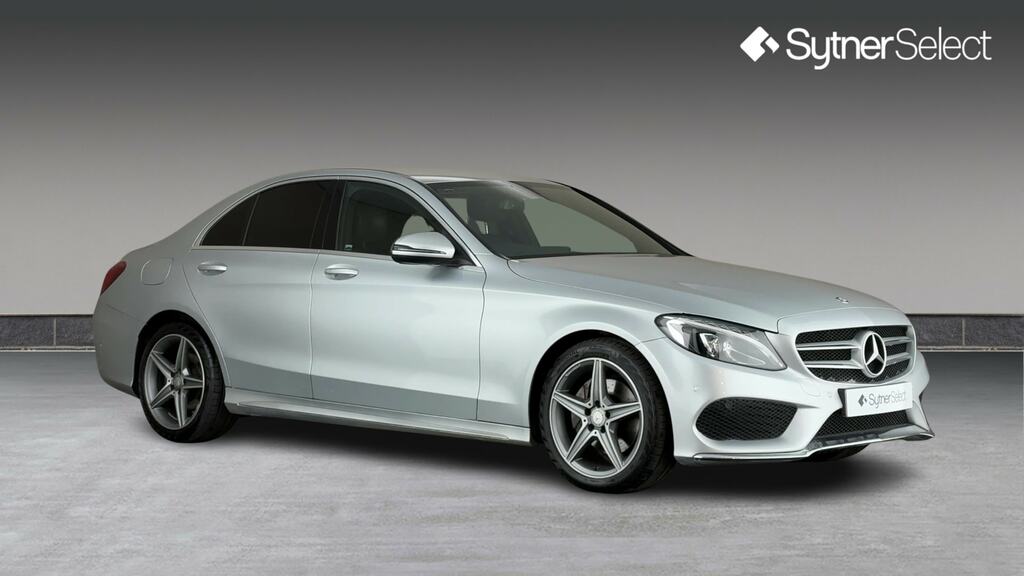 Mercedes-Benz C Class C220d Amg Line Silver