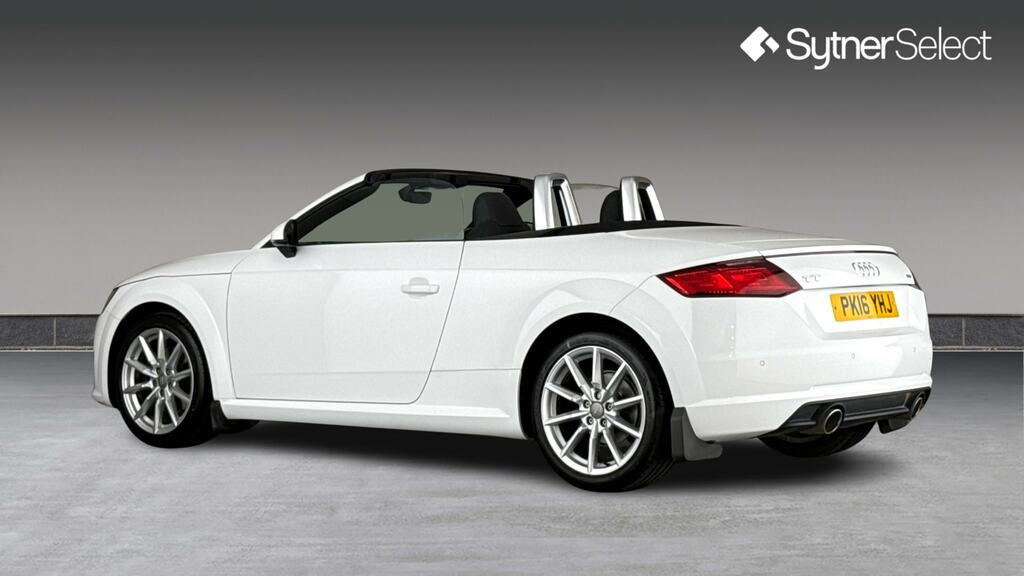 Audi TT 2.0 Tdi Ultra Sport PK16YHJ White #4