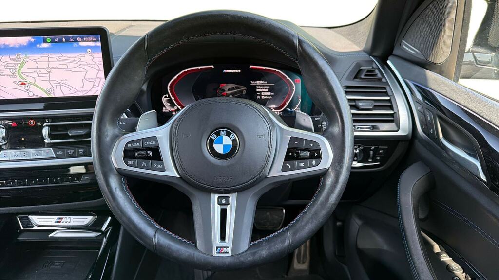BMW X3 Xdrive M40d Mht CP72VKU Black #5
