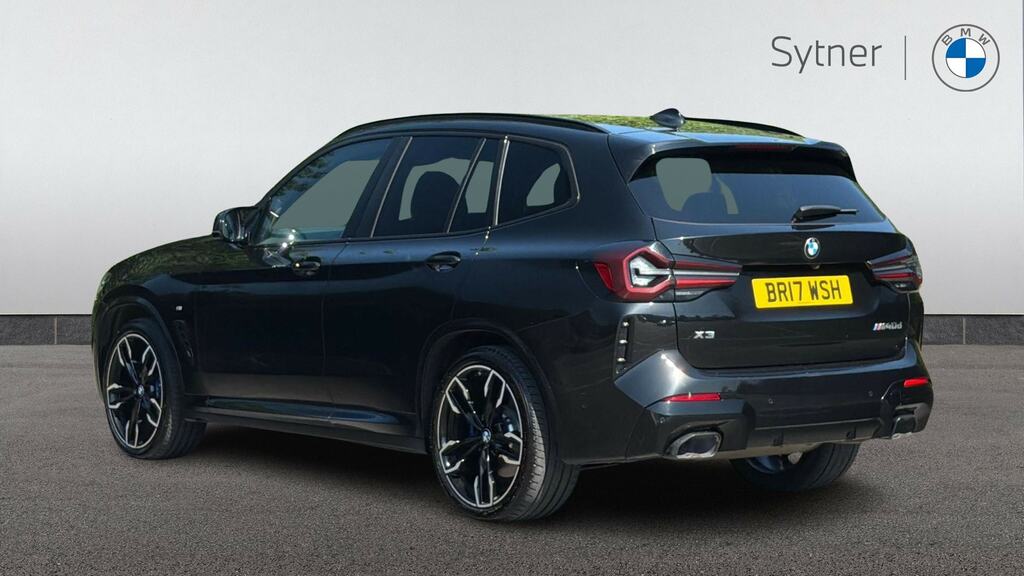 BMW X3 Xdrive M40d Mht CP72VKU Black #2