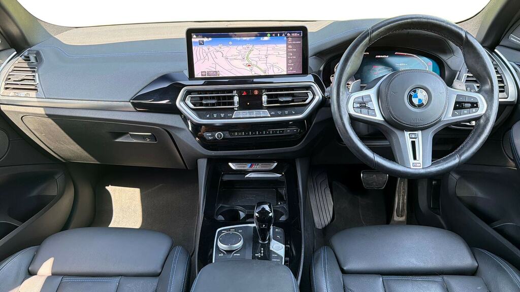 BMW X3 Xdrive M40d Mht CP72VKU Black #4