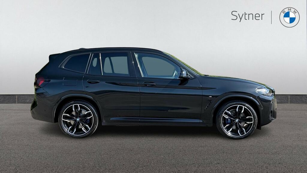 BMW X3 Xdrive M40d Mht CP72VKU Black #3