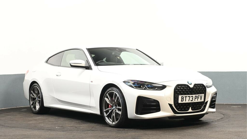 BMW 4 Series Gran Coupe M440d Xdrive Mht Step White