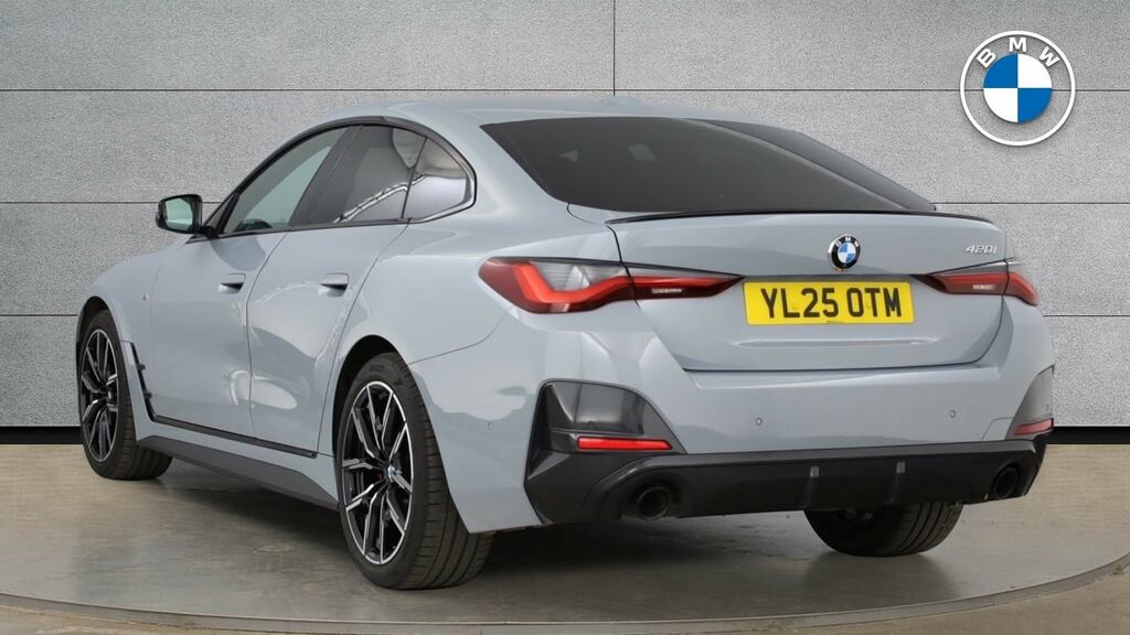 BMW 4 Series Gran Coupe 420I M Sport Step Pro Pack YL25OTM Grey #2