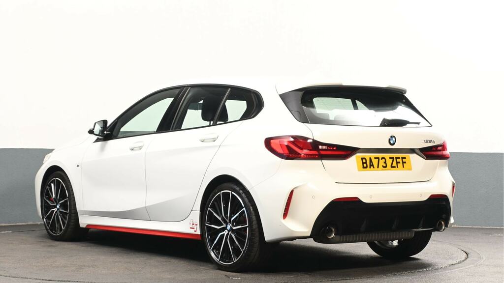 BMW 1 Series 128Ti Step BA73ZFF White #2