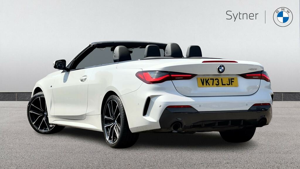 BMW 4 Series 420I M Sport Step VK73LJF White #2
