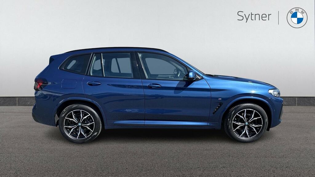 BMW X3 Xdrive20i Mht M Sport Step VN72DFX Blue #3