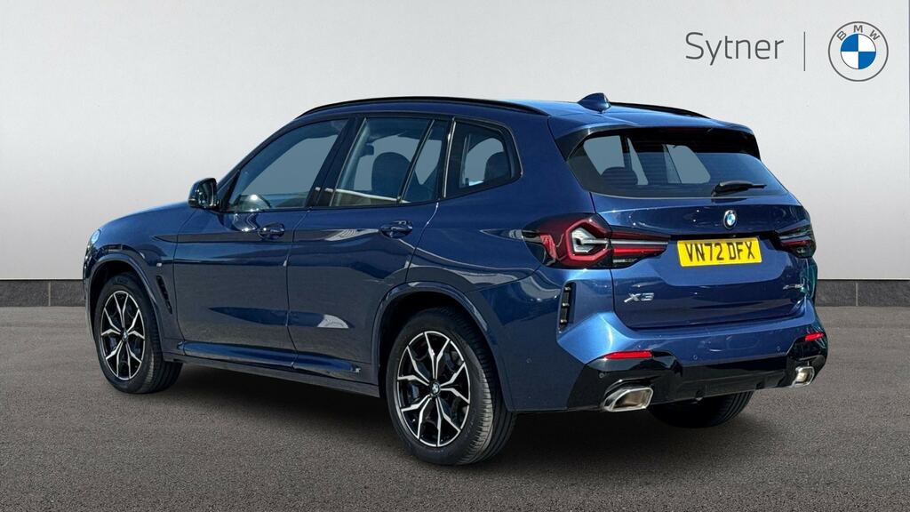 BMW X3 Xdrive20i Mht M Sport Step VN72DFX Blue #2