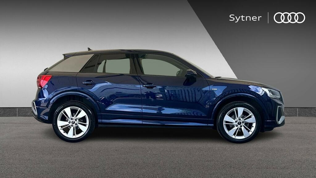 Audi Q2 35 Tfsi S Line Cs YF23ZNZ Blue #4
