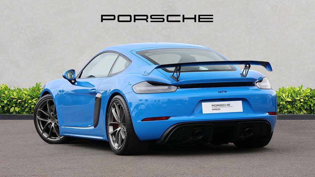 Porsche 718 Cayman 4.0 Gt4 X9NJX Blue #2