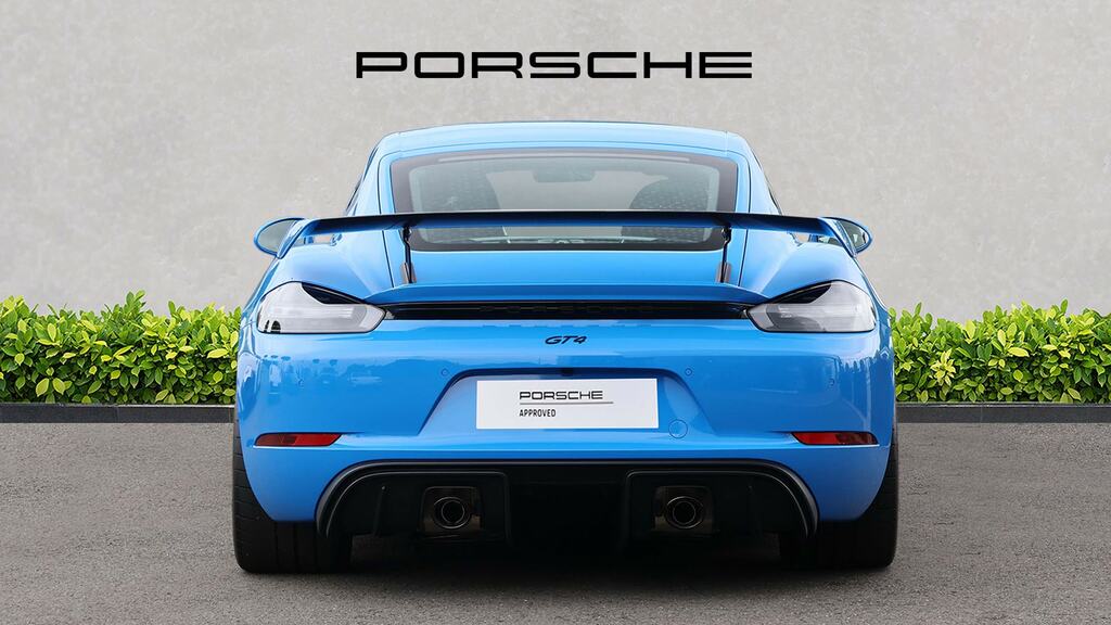 Porsche 718 Cayman 4.0 Gt4 X9NJX Blue #6