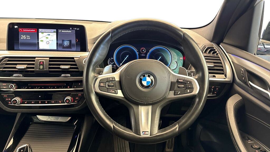 BMW X3 Xdrive20i M Sport Step HS19UOY Blue #5