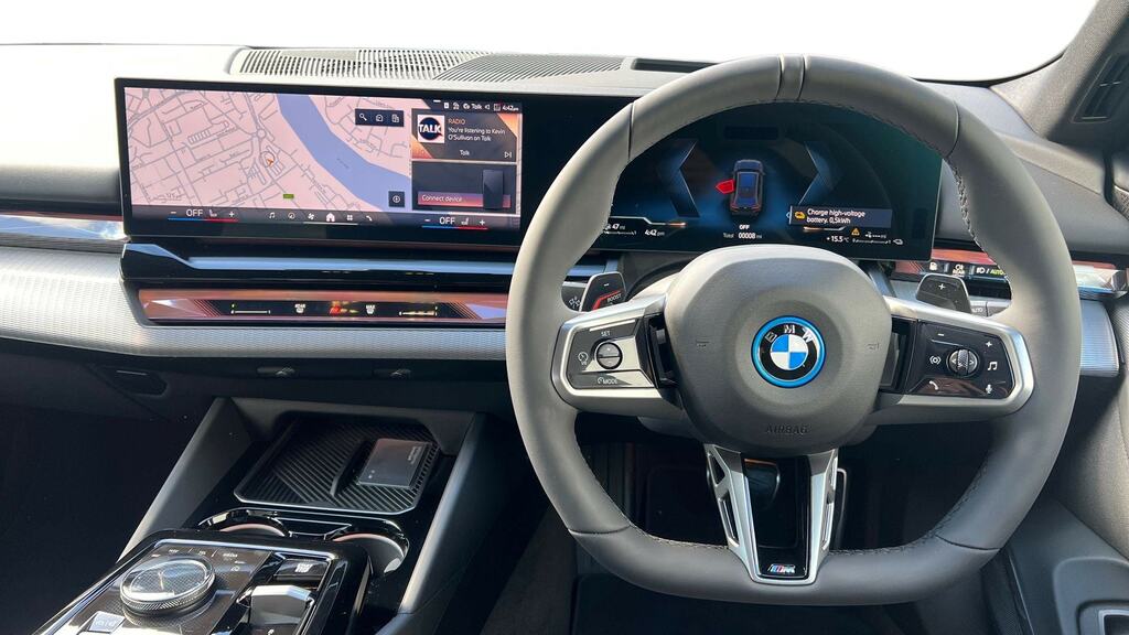BMW 5 Series 530E M Sport Pro CK26KOH Grey #5