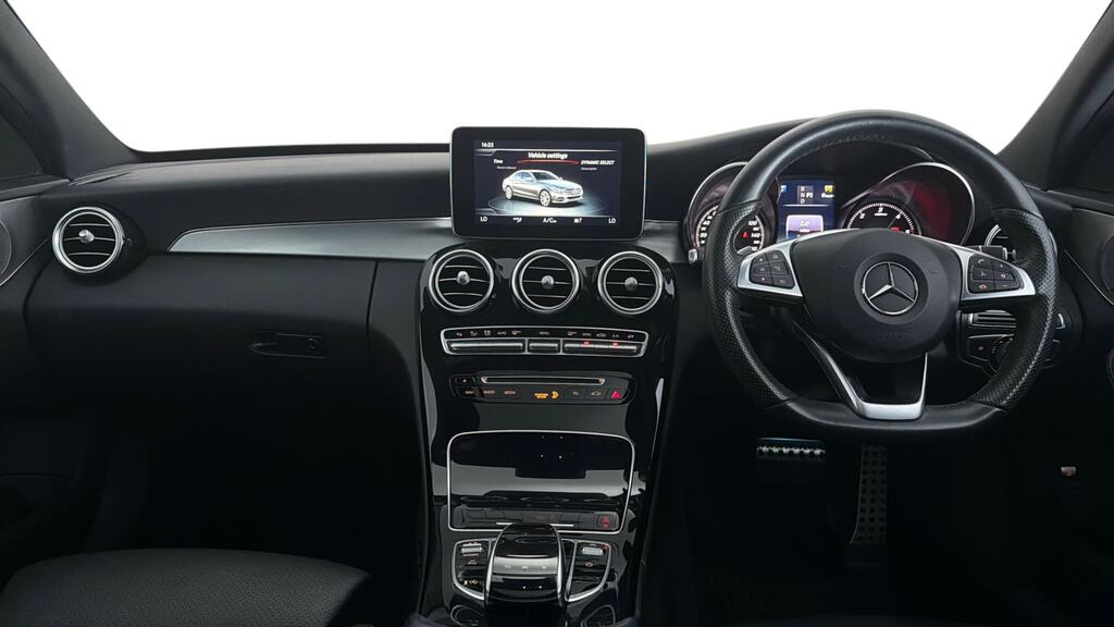 Mercedes-Benz C Class C250d Amg Line Premium Plus EX17YHO White #6