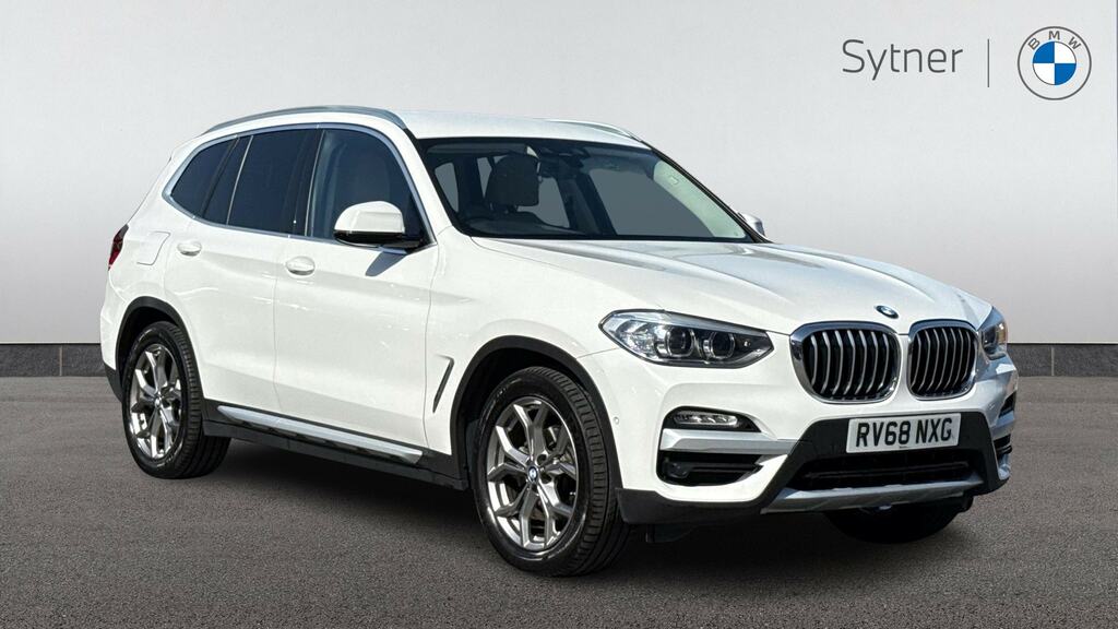 BMW X3 Xdrive20d Xline Step White