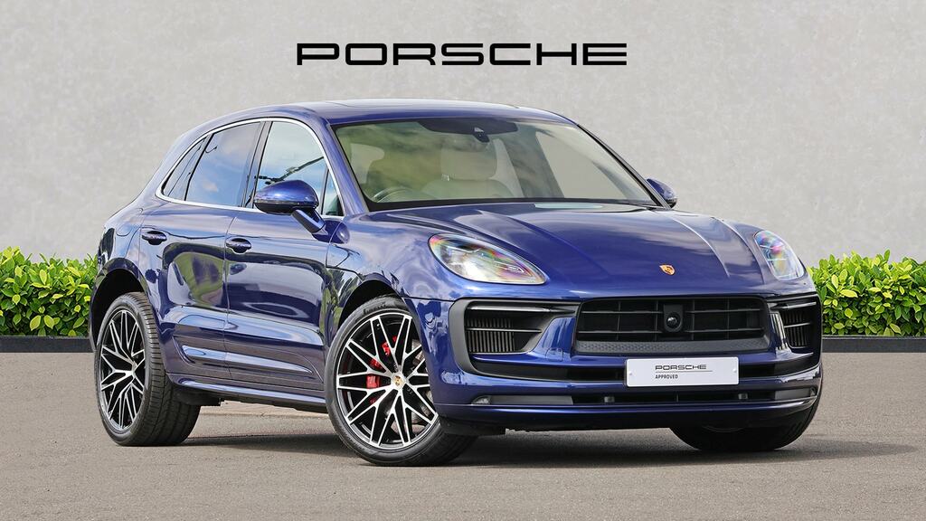 Porsche Macan S Pdk Blue