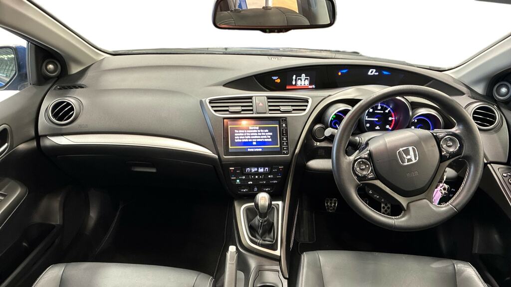 Honda Civic 1.6 I-dtec Sr FX66PXZ Blue #6