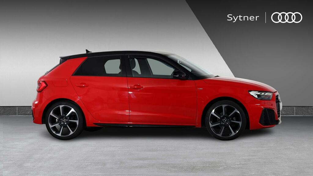 Audi A1 30 Tfsi 110 Black Edition FA23LPX Red #4