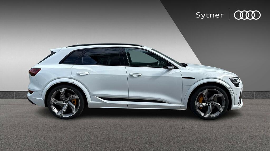 Audi E-tron 370Kw S Vorsprung Quattro 95Kwh 22Kwch SG72YJE White #4