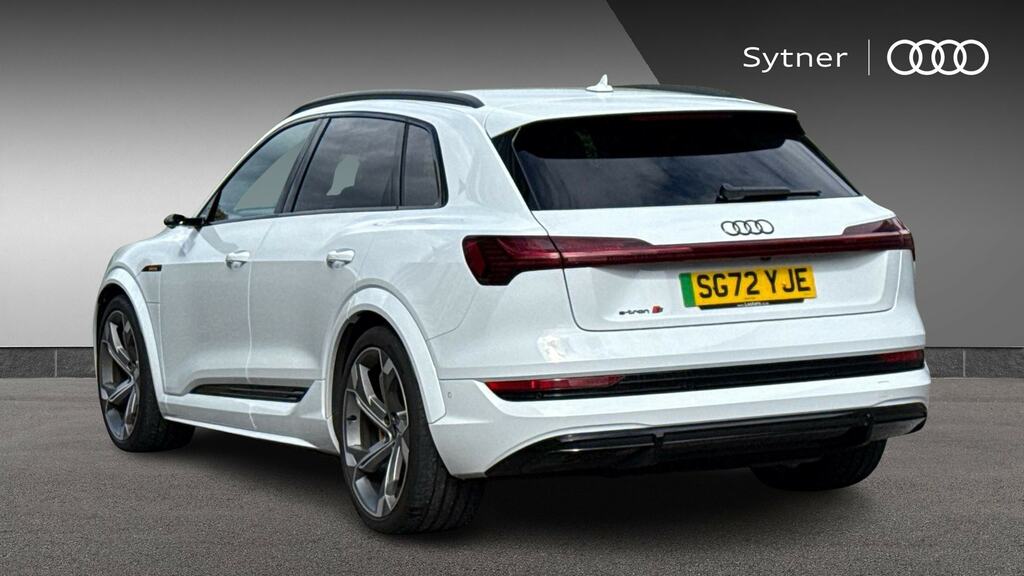Audi E-tron 370Kw S Vorsprung Quattro 95Kwh 22Kwch SG72YJE White #3