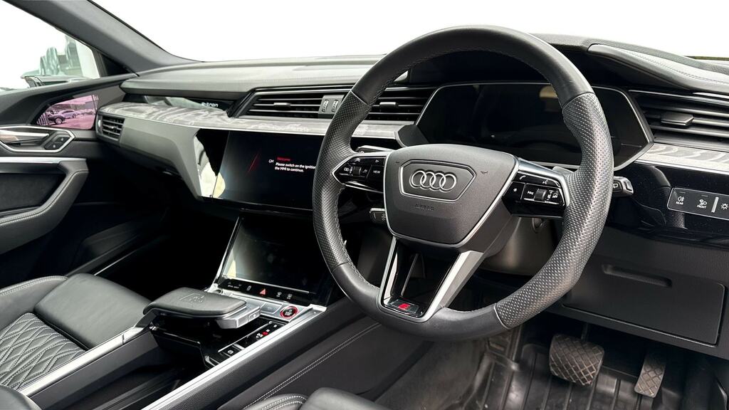 Audi E-tron 370Kw S Vorsprung Quattro 95Kwh 22Kwch SG72YJE White #6