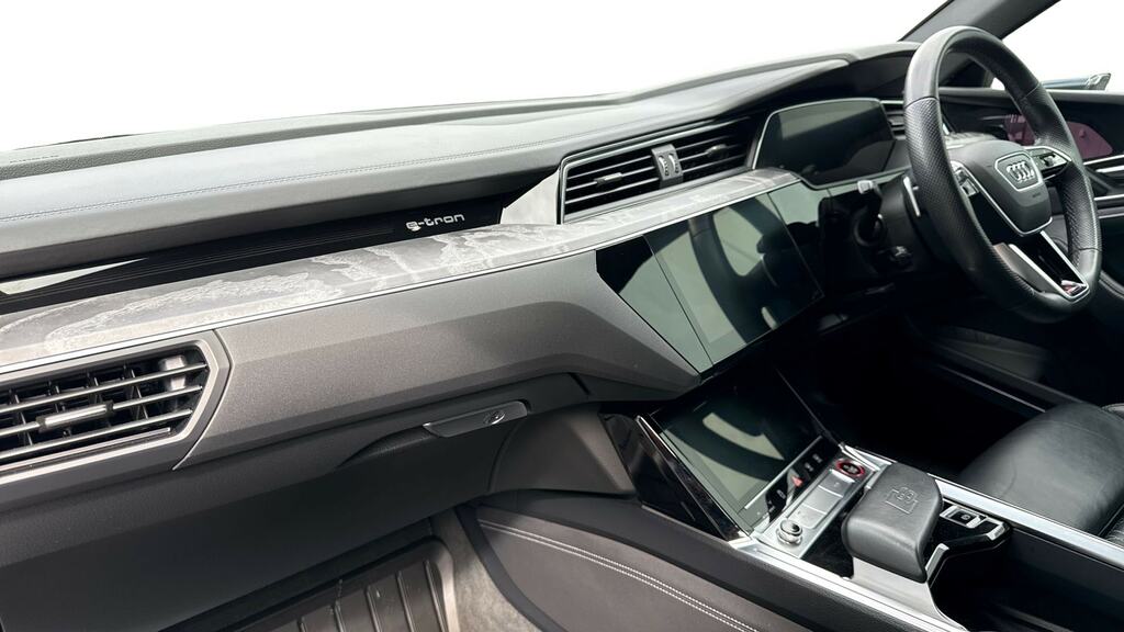 Audi E-tron 370Kw S Vorsprung Quattro 95Kwh 22Kwch SG72YJE White #2